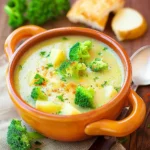 Comforting Loaded Broccoli Cheese Potato Soup