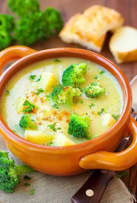 Comforting Loaded Broccoli Cheese Potato Soup