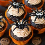 Cookies Scream Spider Cupcakes