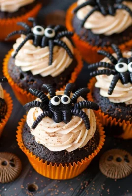 Cookies Scream Spider Cupcakes