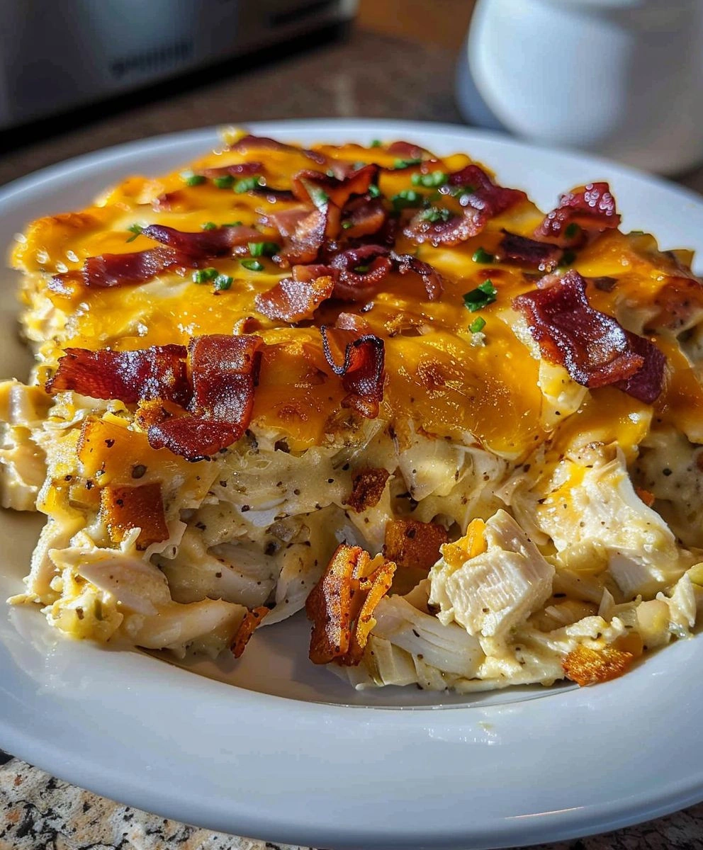 Crack Chicken Casserole: A Creamy & Easy Recipe image 2