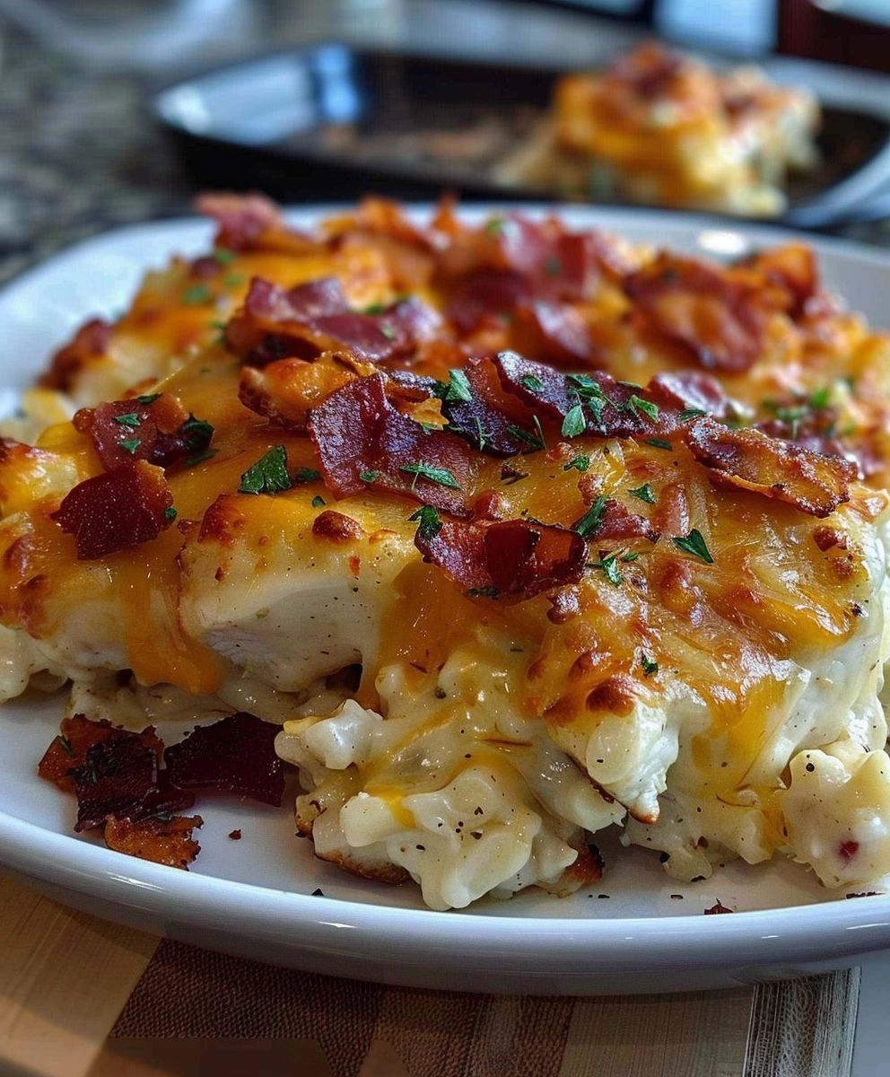 Crack Chicken Casserole: A Creamy & Easy Recipe