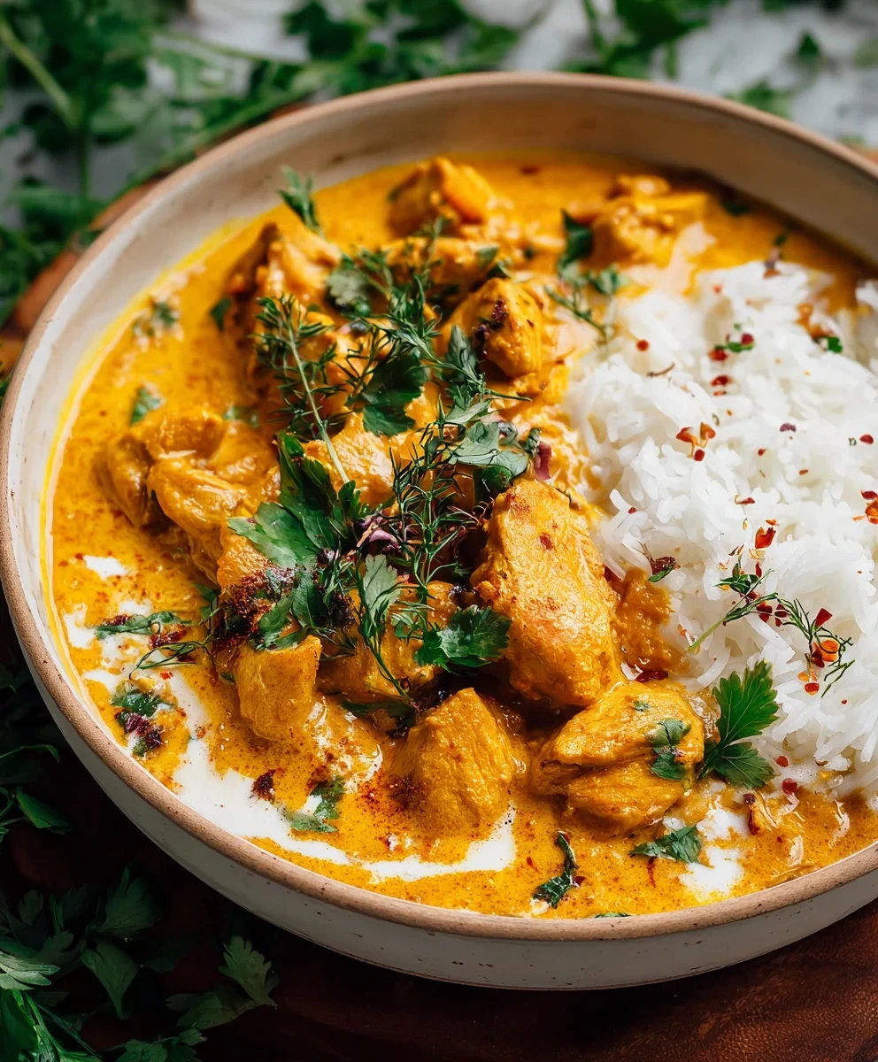 Creamy Butternut Squash Butter Chicken