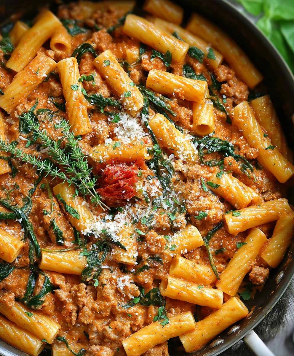 Creamy Sausage Rigatoni: The Ultimate Comfort Food Recipe image 3