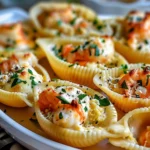 Creamy Seafood Stuffed Shells