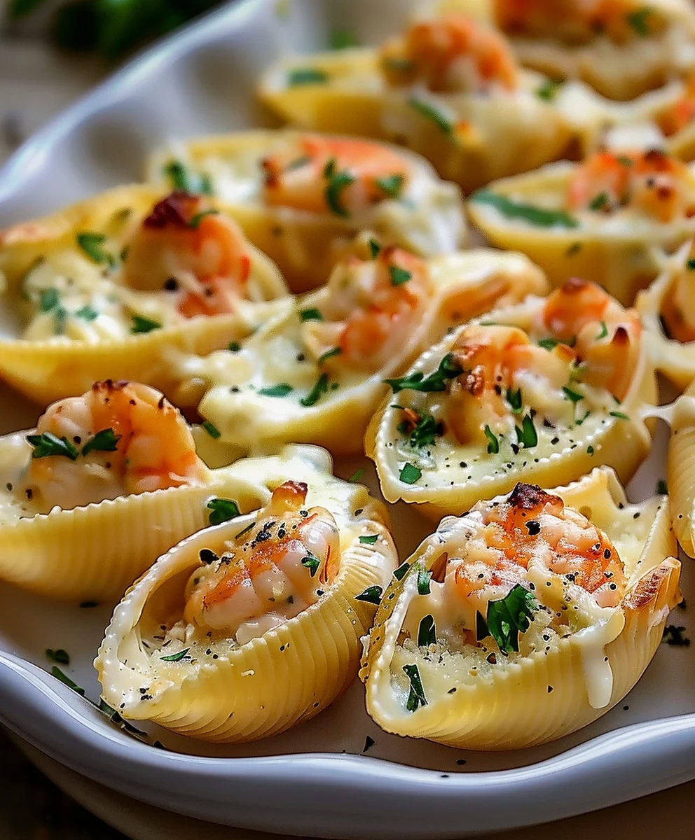 Creamy Seafood Stuffed Shells image 3