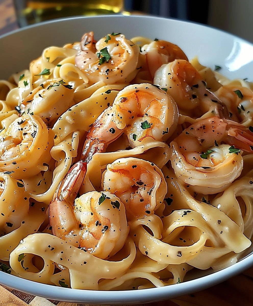 Creamy Shrimp Fettuccine Pasta: The Ultimate Recipe Guide image 2