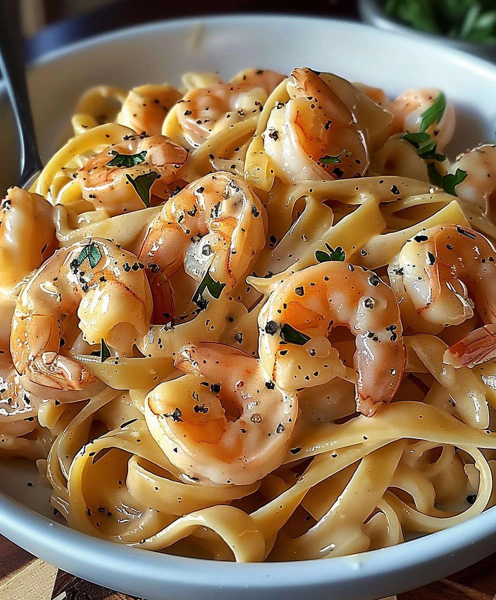 Creamy Shrimp Fettuccine Pasta: The Ultimate Recipe Guide image 3