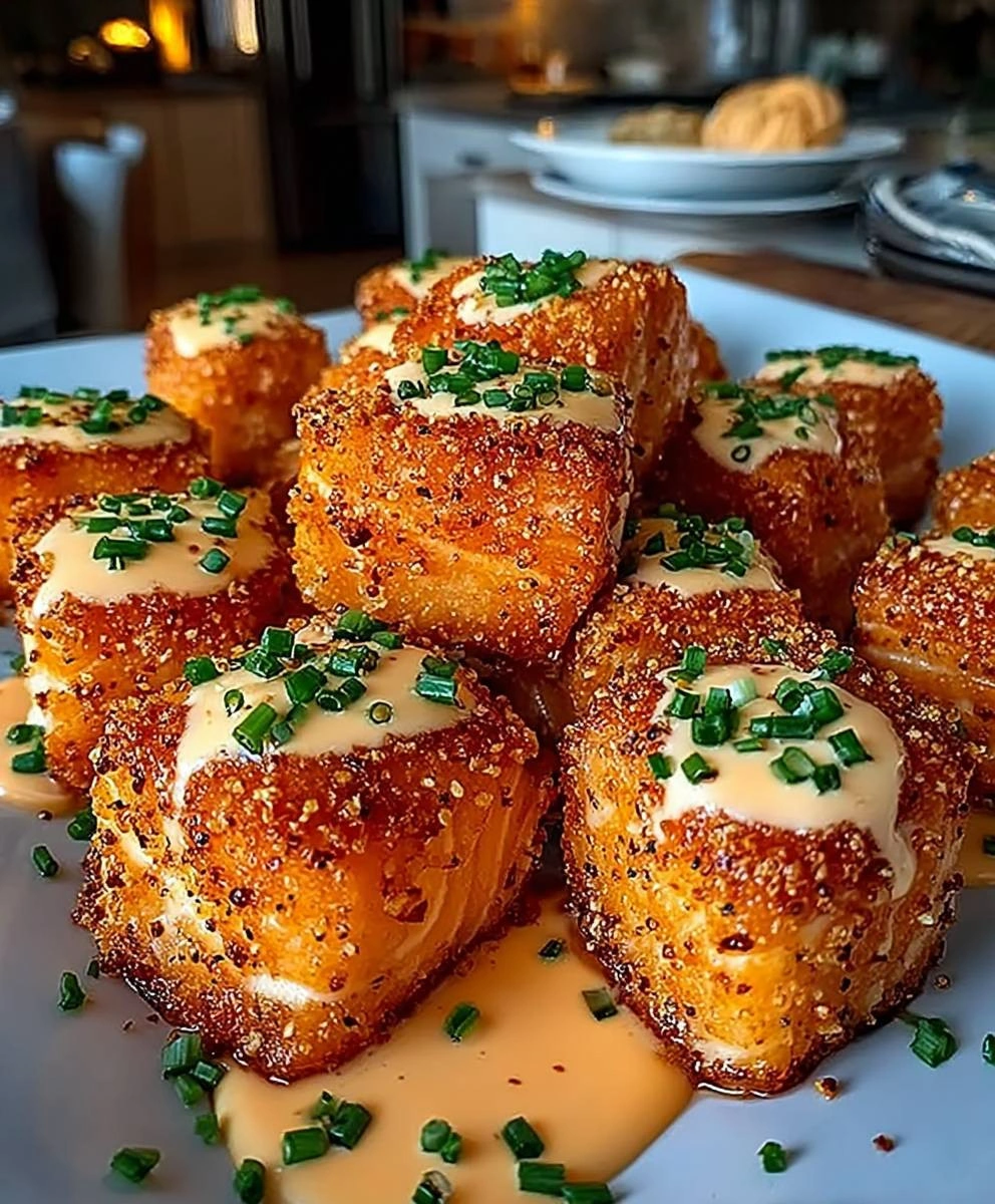 Crispy Bang Bang Salmon Bites: The Ultimate Recipe image 3