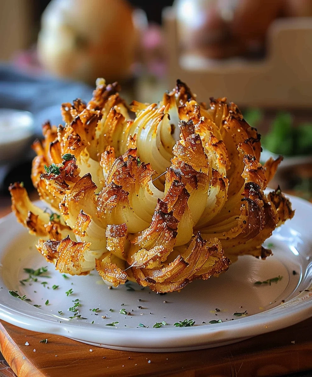 Crispy Blooming Onion In Oven image 3