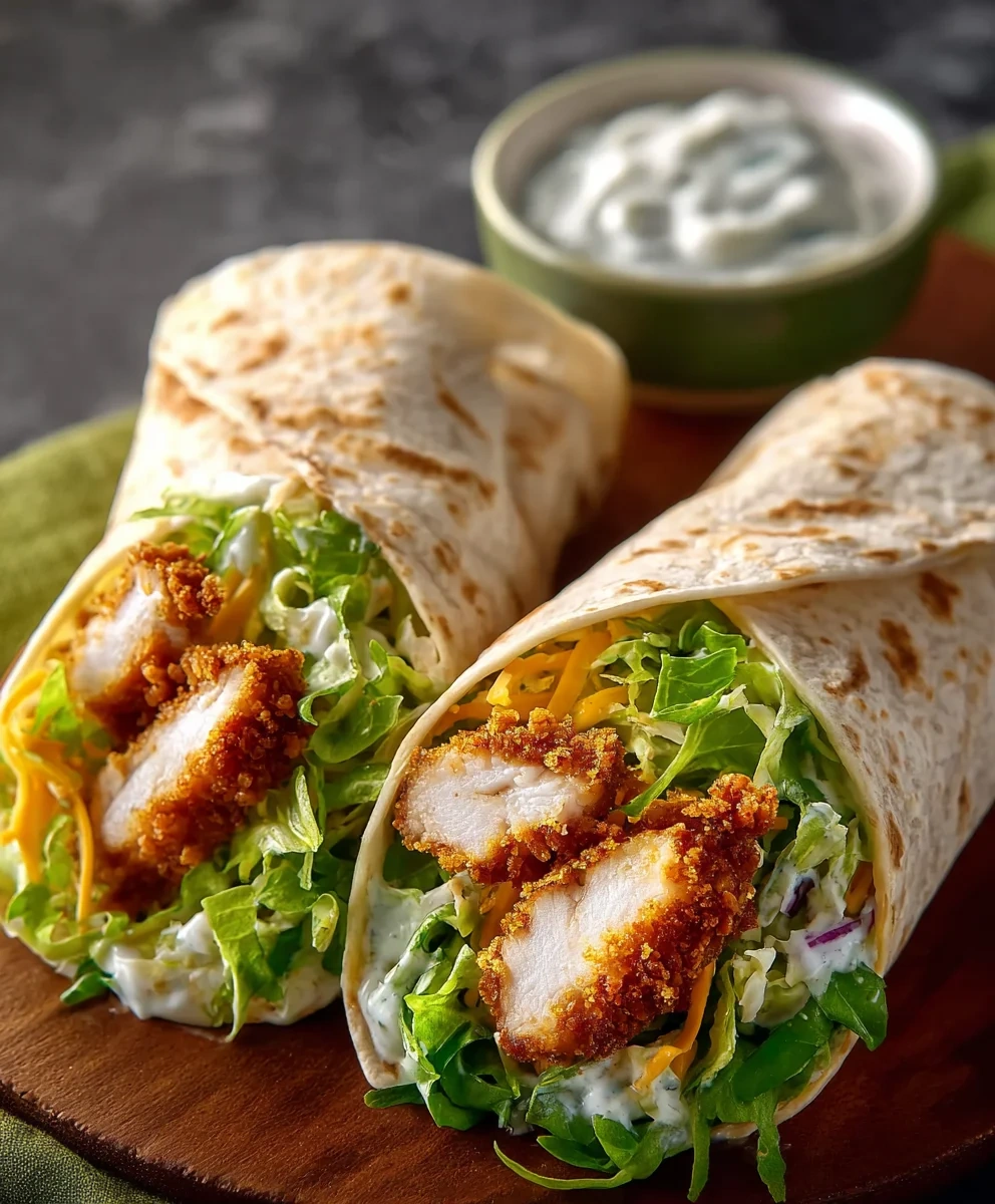 Crispy Chicken Ranch Wrap image 2
