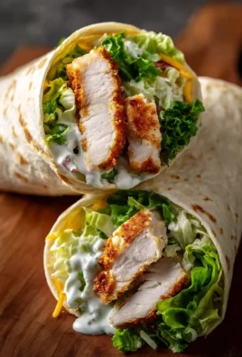 Crispy Chicken Ranch Wrap