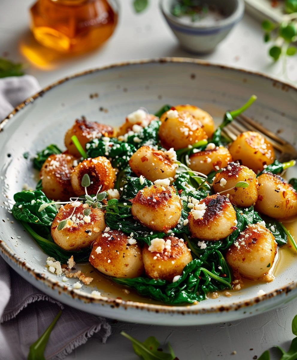Crispy Gnocchi Spinach Feta: A Simple Recipe image 2