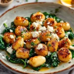 Crispy Gnocchi Spinach Feta: A Simple Recipe