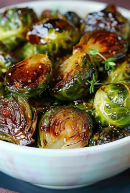 Crispy Honey Balsamic Brussels Sprouts