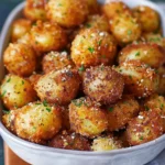 Crispy Parmesan Crusted Baby Potatoes: The Perfect Side Dish