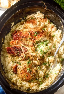 Crockpot Chicken and Rice: Easy Recipe for a Delicious Meal