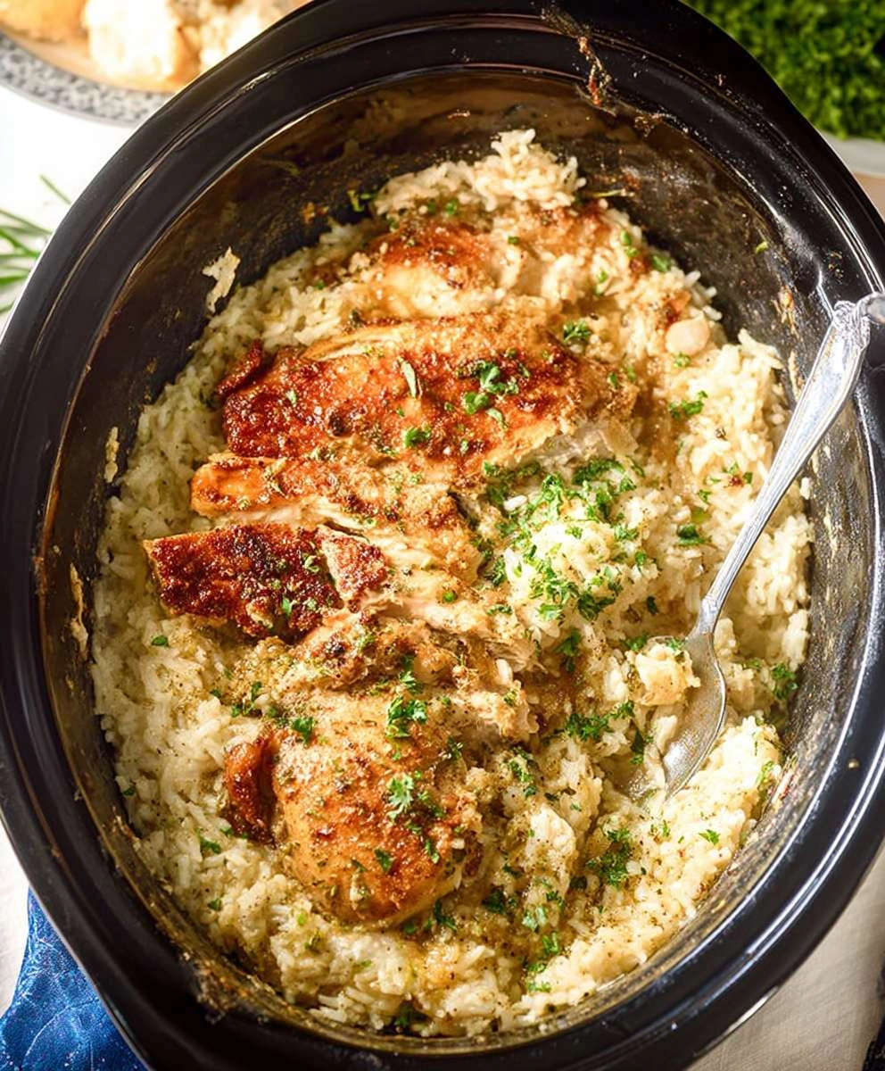 Crockpot Chicken and Rice: Easy Recipe for a Delicious Meal