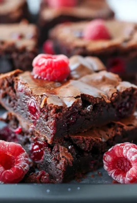 Decadent Raspberry Brownies