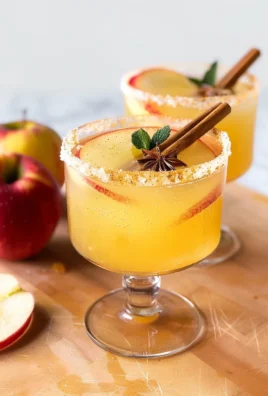 Delicious Apple Cider Virgin Margarita Mocktail Recipe