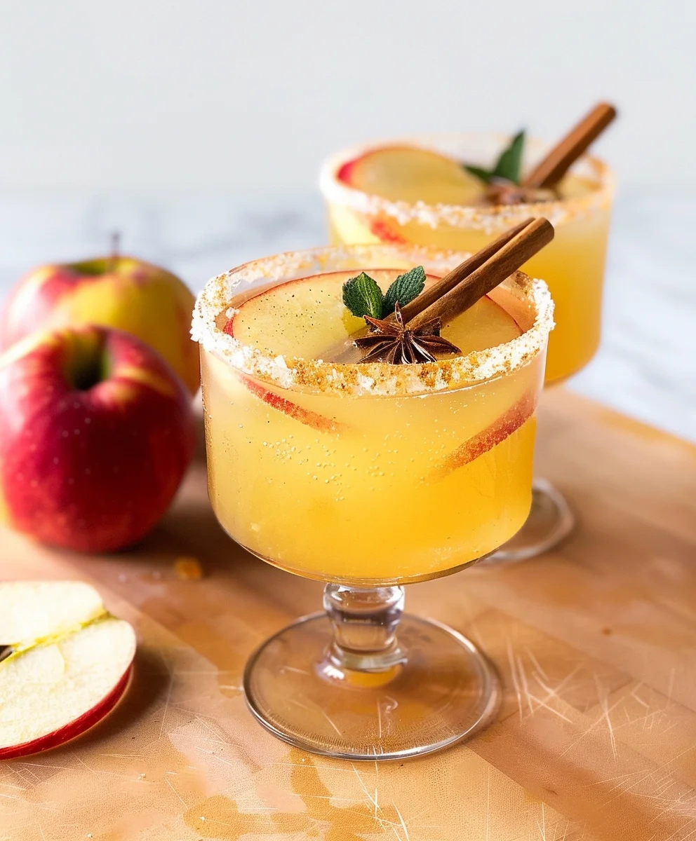 Delicious Apple Cider Virgin Margarita Mocktail Recipe image 3
