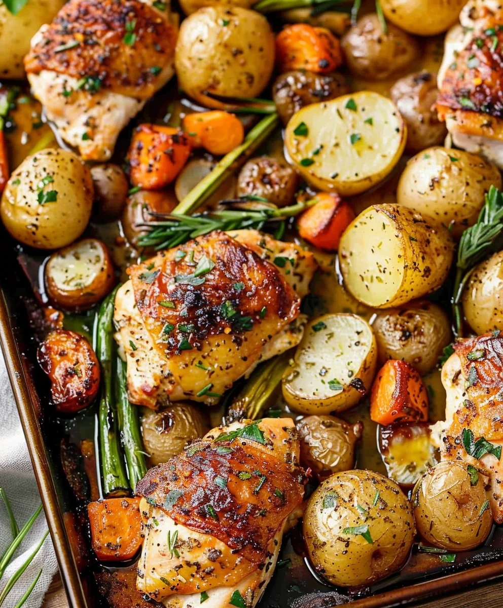 Easy Chicken Sheet Pan Dinner image 2