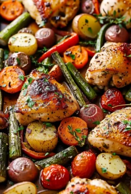 Easy Chicken Sheet Pan Dinner