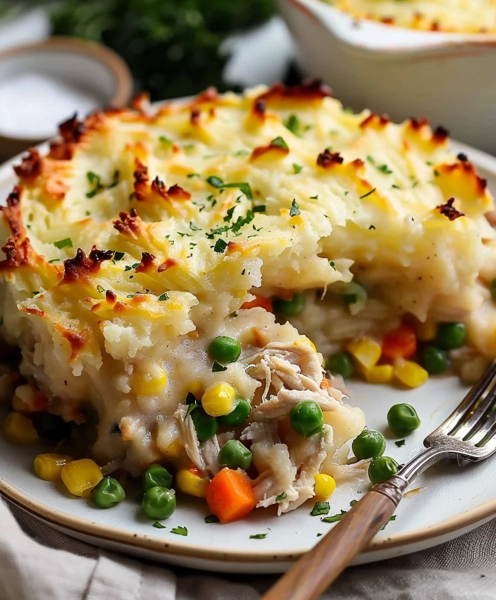 Easy Chicken Shepherds Pie