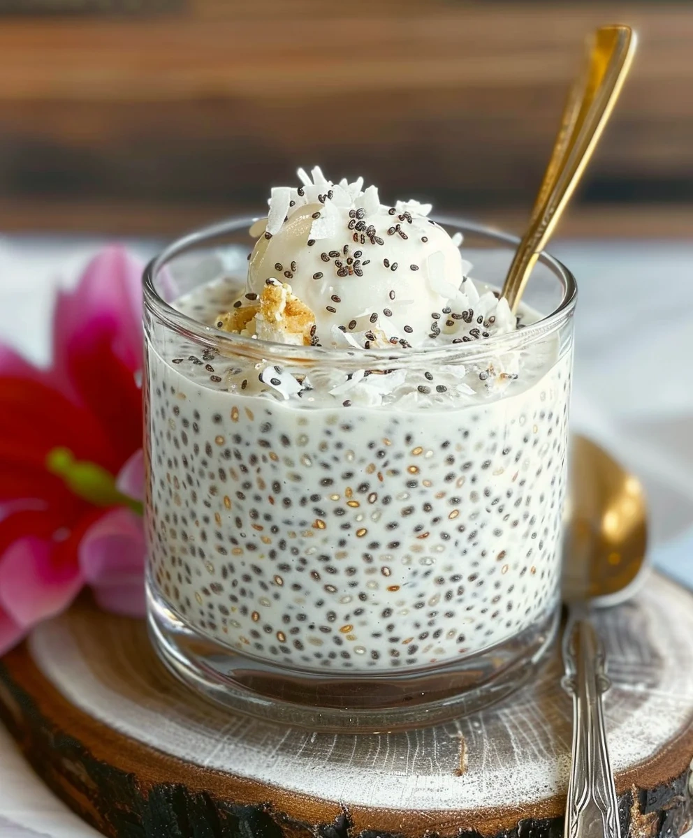Easy Coconut Chia Pudding: Healthy & Quick Breakfast! image 2