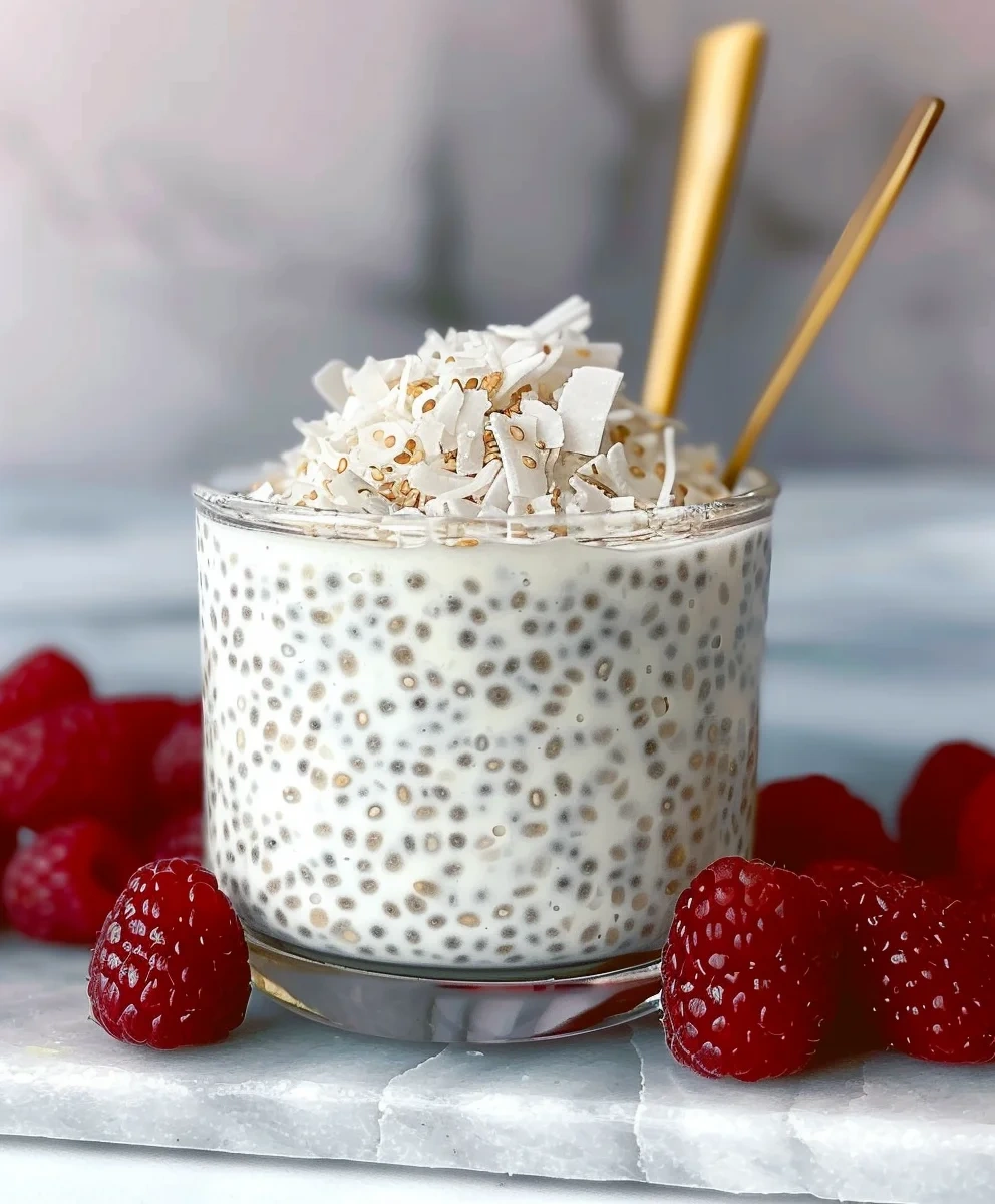 Easy Coconut Chia Pudding: Healthy & Quick Breakfast! image 3