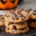 Easy Halloween Chocolate Chip Cookies