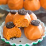 Easy No-Bake Pumpkin Oreo Balls