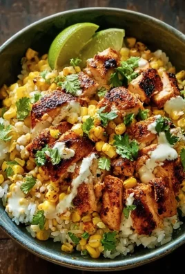 Effortless Creamy Street Corn Chicken Rice Bowl Recipe