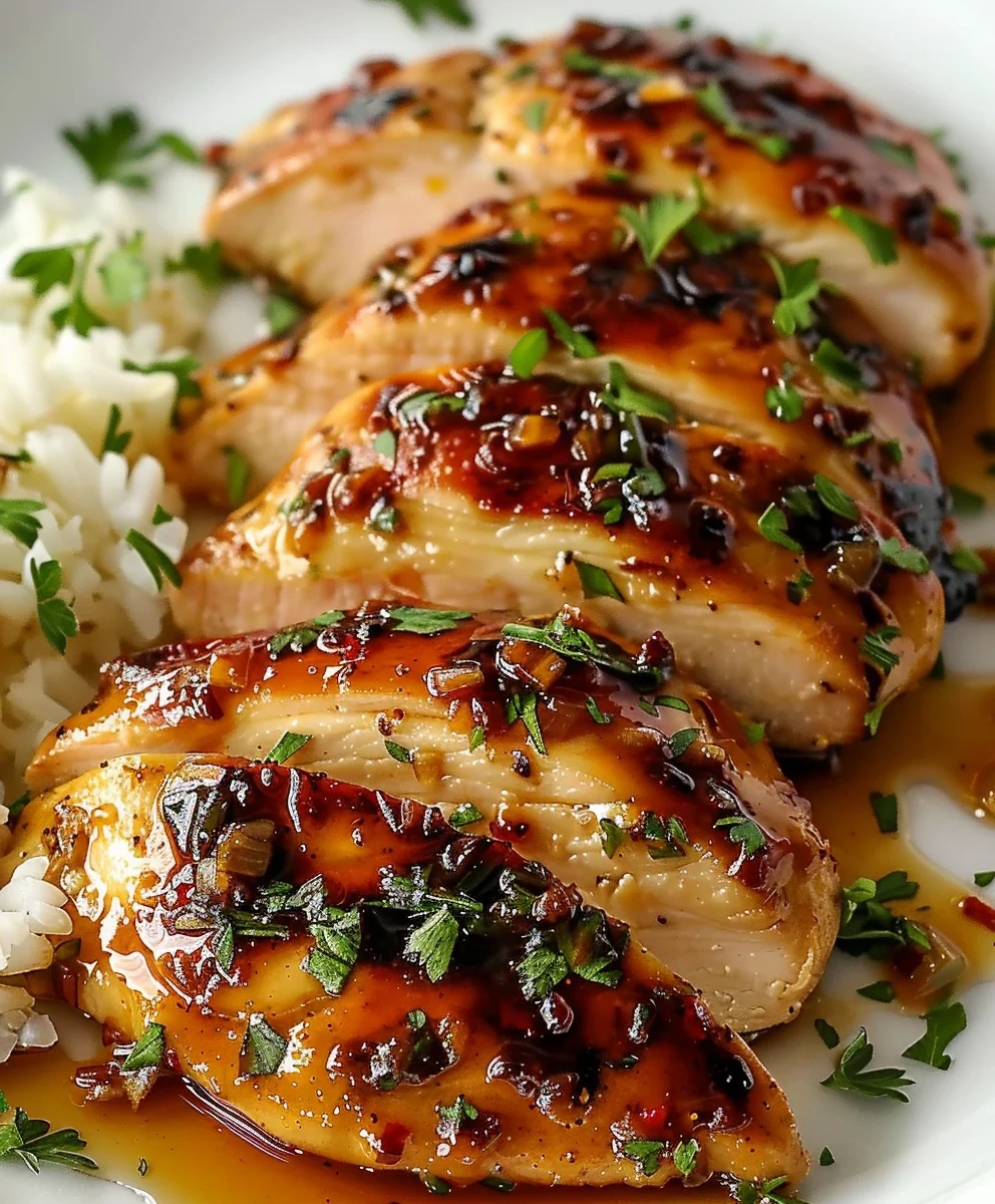 Flavorful Honey Garlic Chicken Breasts image 2