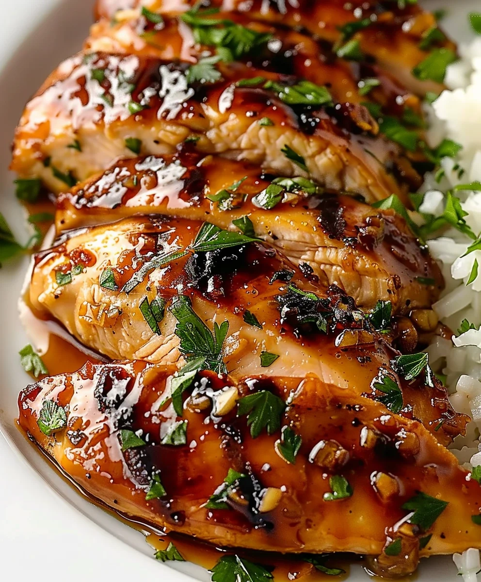 Flavorful Honey Garlic Chicken Breasts