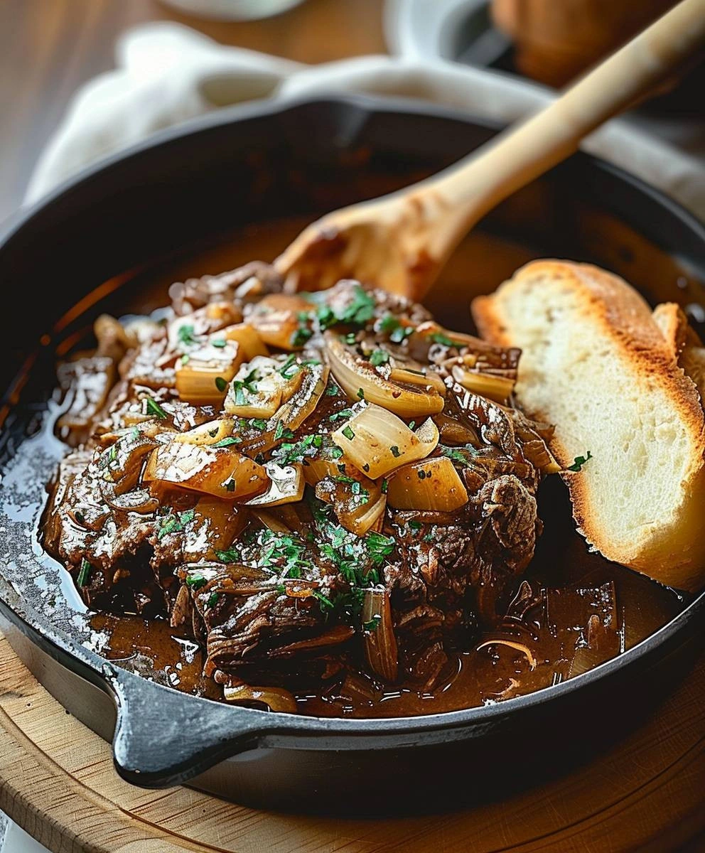 French Onion Pot Roast: A Step-by-Step Recipe image 3