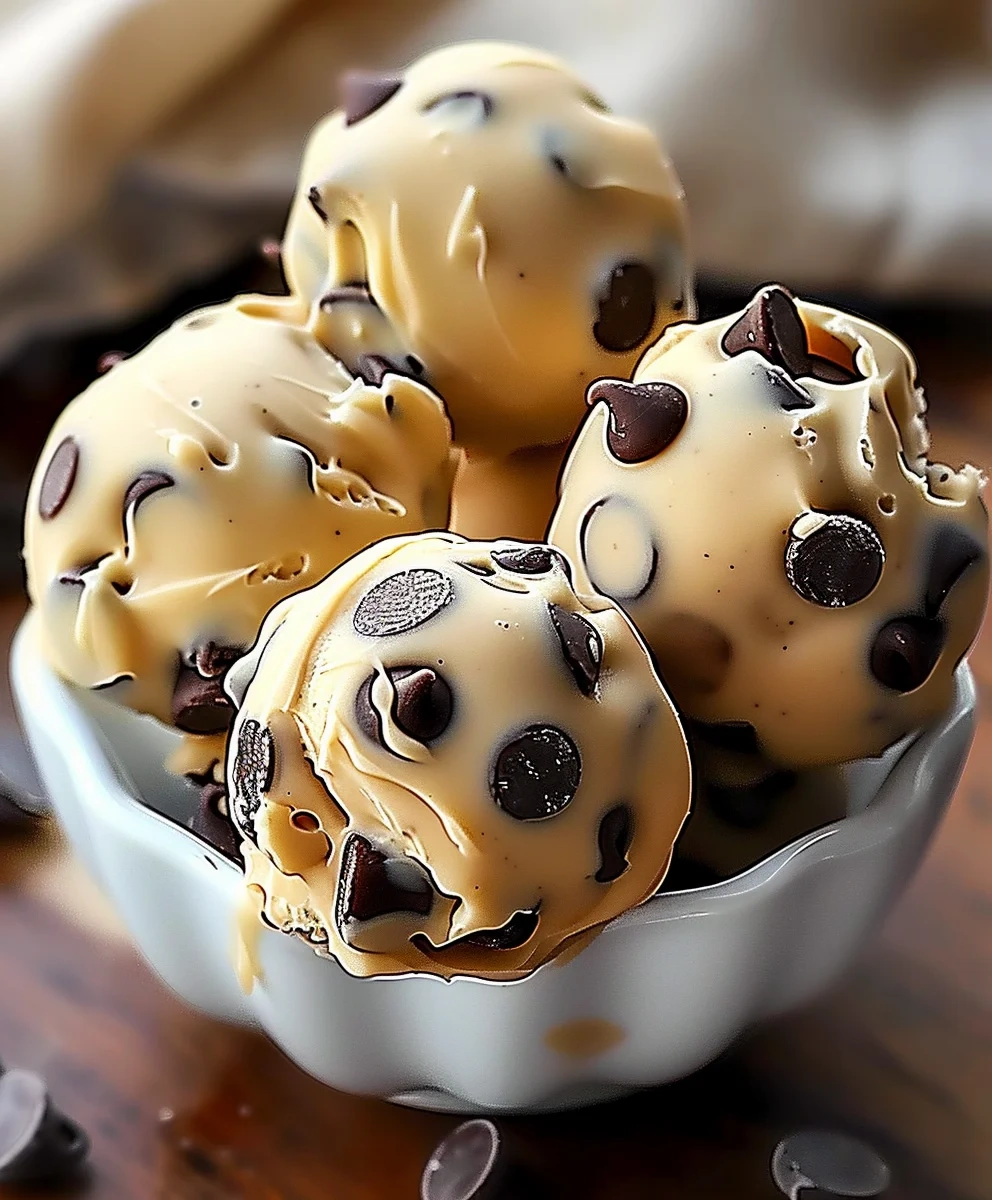 Frozen Greek Yogurt Peanut Butter Bites Chocolate Chips image 3