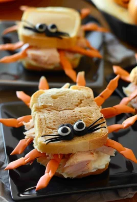 Fun Turkey & Cream Cheese Rolls