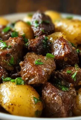 Garlic Butter Beef Bites And Potatoes: Easy Weeknight Meal