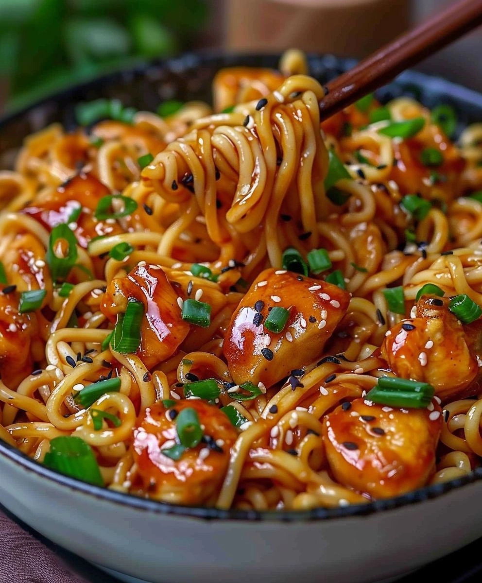 Garlic Chicken Noodles: A Simple Recipe for Delicious Dinner image 2