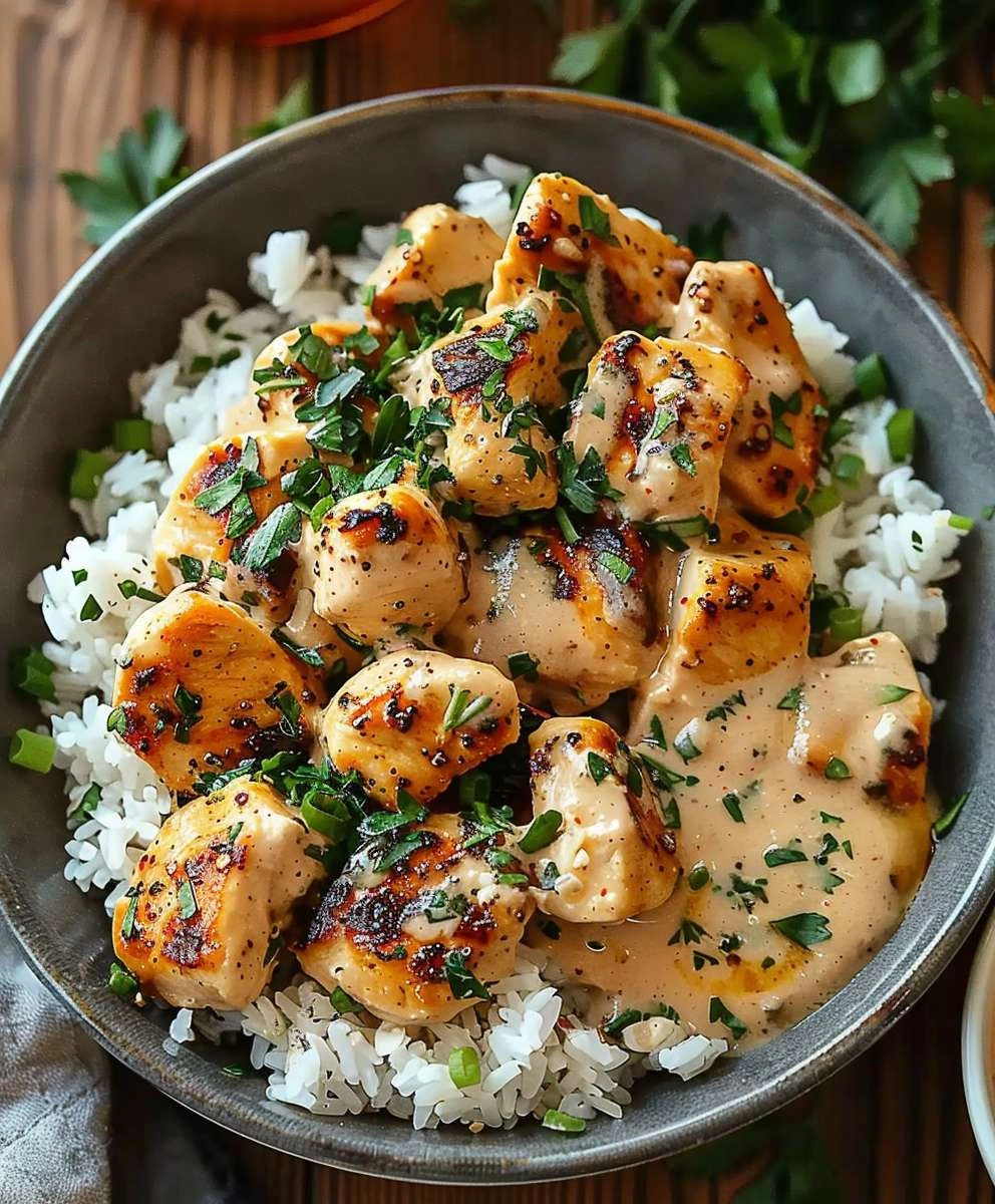 Garlic Chicken Rice Bowls: A Simple & Delicious Recipe image 2
