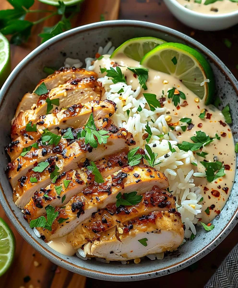 Garlic Chicken Rice Bowls: A Simple & Delicious Recipe image 3