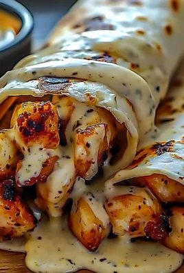 Garlic Chicken Wraps: A Simple & Delicious Recipe