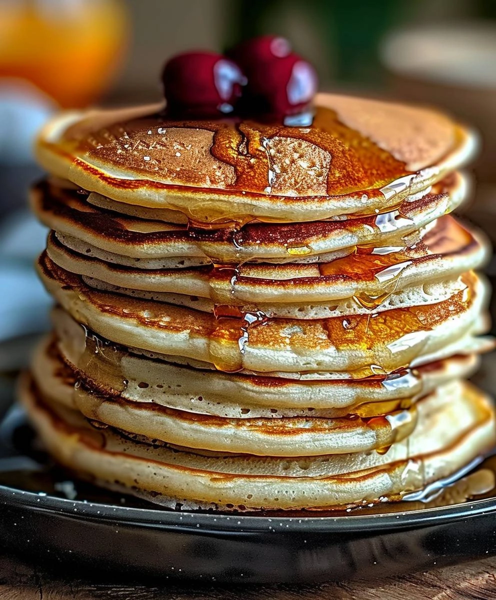 Greek Yogurt Pancakes: Fluffy & Healthy Recipe image 2