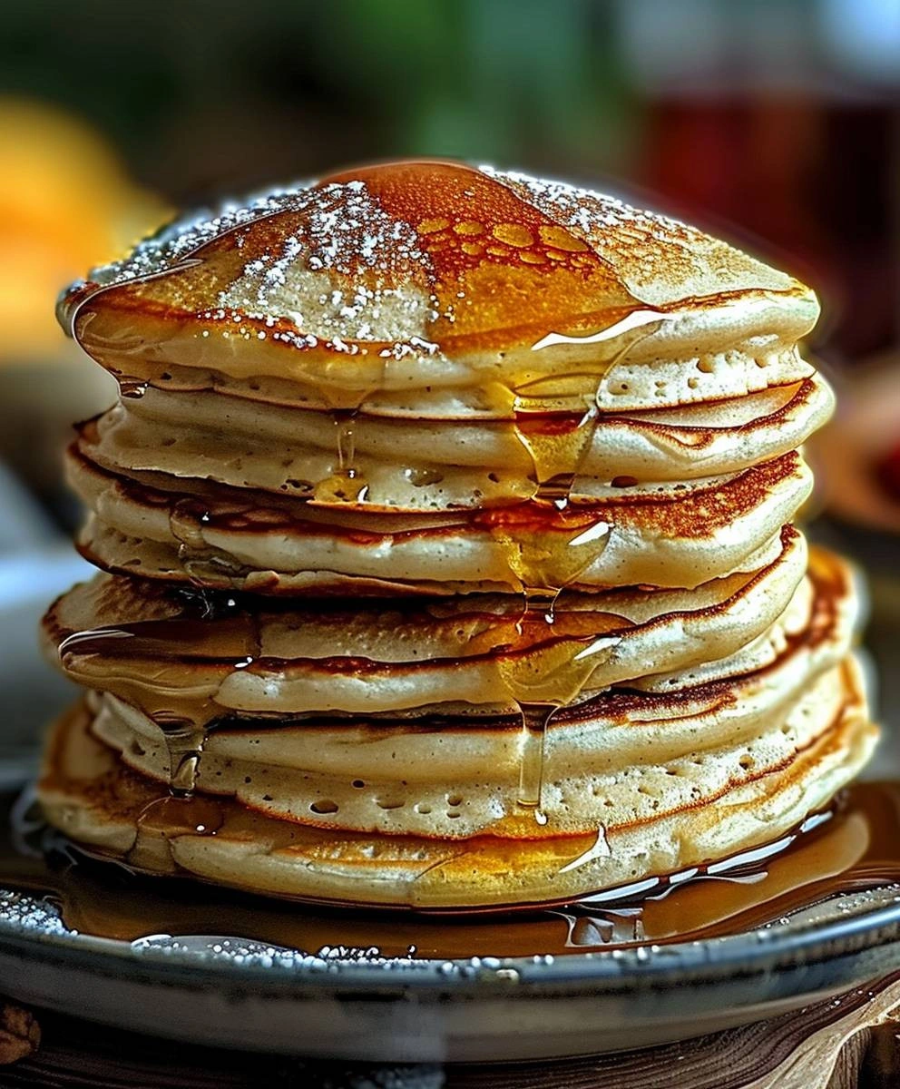 Greek Yogurt Pancakes: Fluffy & Healthy Recipe image 3