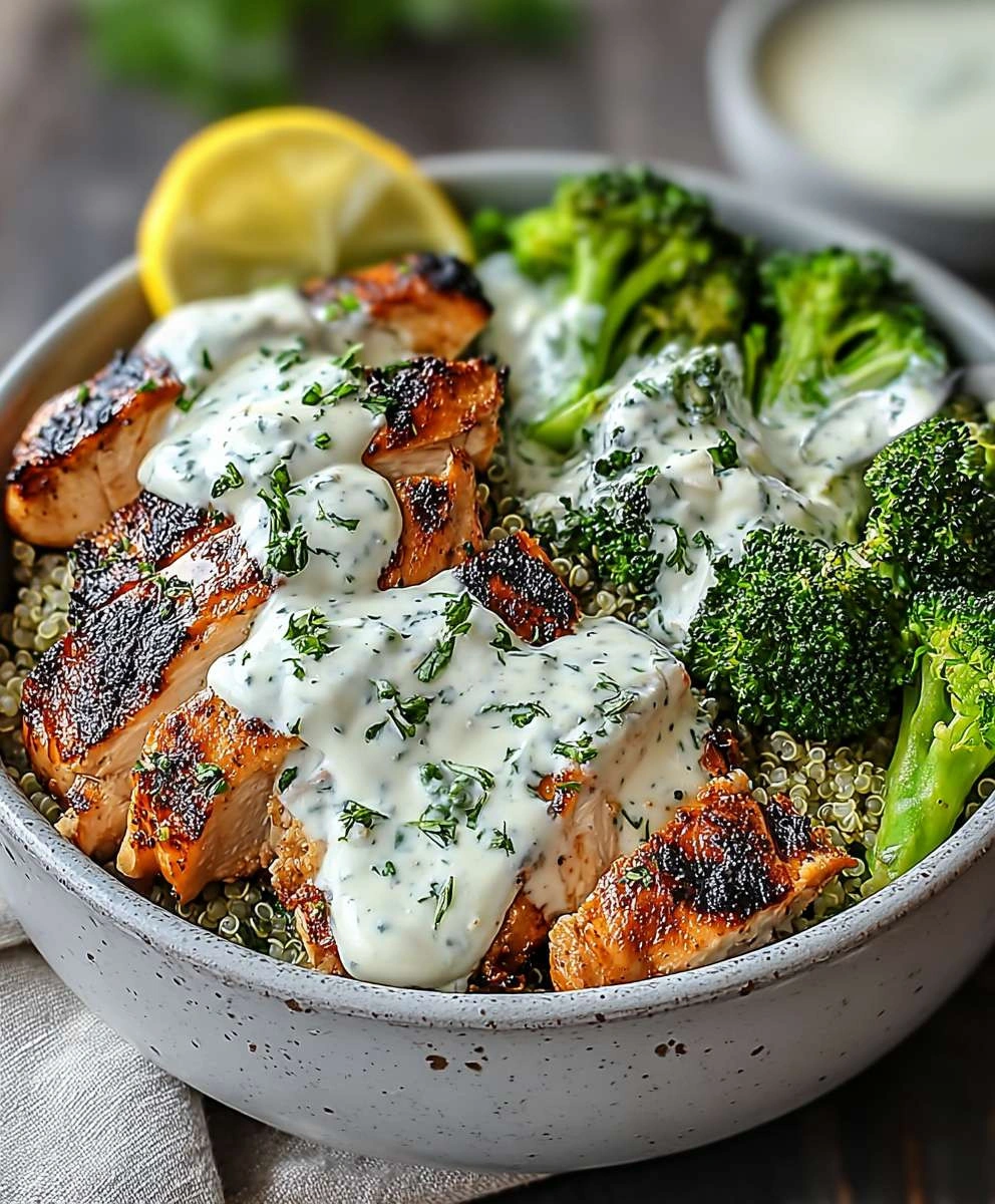 Grilled Chicken Broccoli Bowl: A Healthy & Delicious Recipe image 3