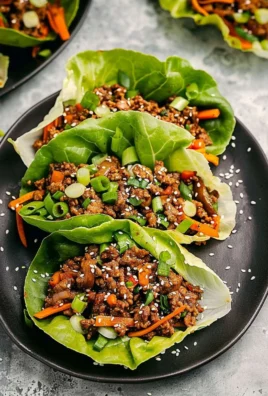 Ground Beef Lettuce Wraps: A Quick & Easy Recipe