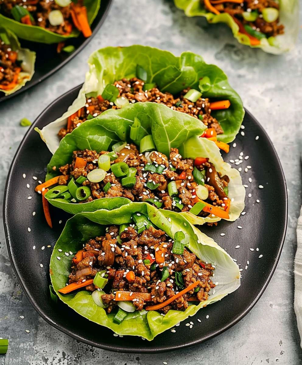 Ground Beef Lettuce Wraps: A Quick & Easy Recipe image 3