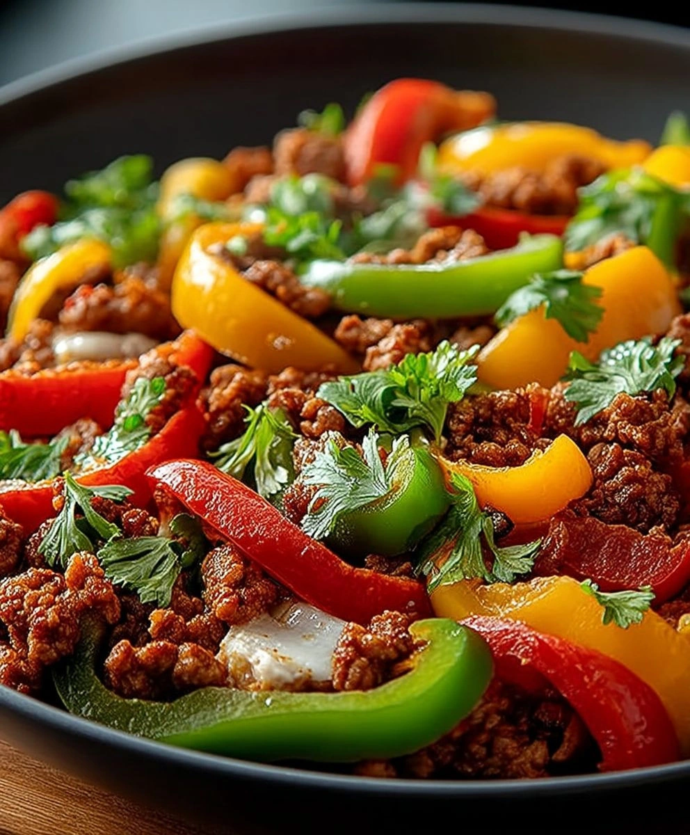 Ground Turkey Peppers Stir Fry: A Quick & Healthy Recipe image 2