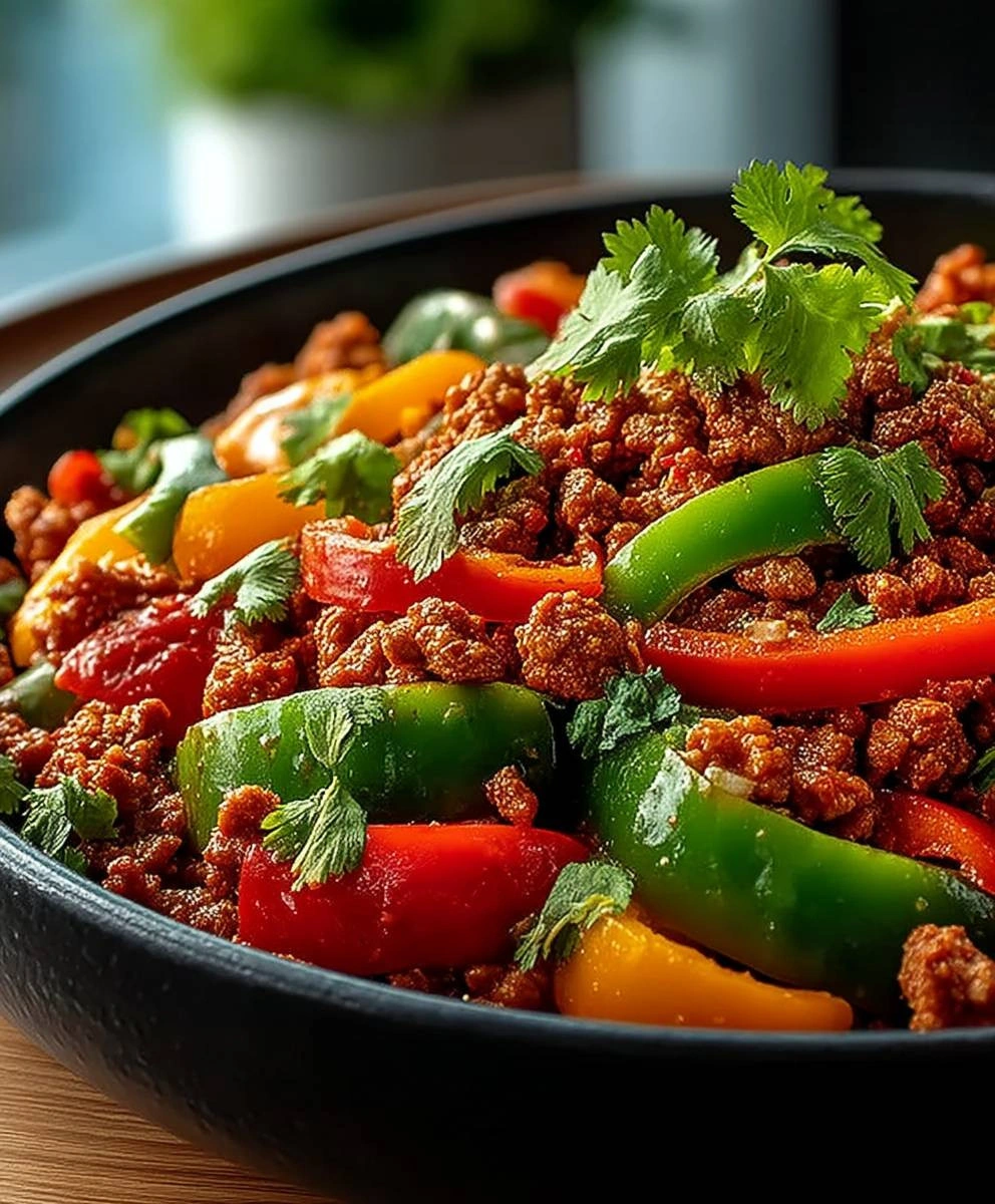 Ground Turkey Peppers Stir Fry: A Quick & Healthy Recipe image 3